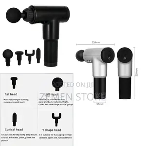 Photo - ህመም እና ድካሞን በቤቶ የሚያክሙበት 4in1 Fascial Massage Gun