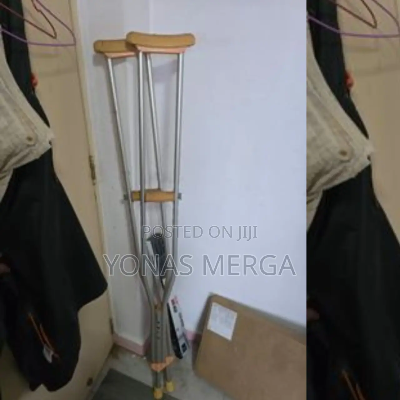 Crutches _During Convalescence Post-Injury Rehabilitation