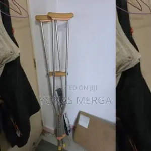 Photo - Crutches _During Convalescence Post-Injury Rehabilitation