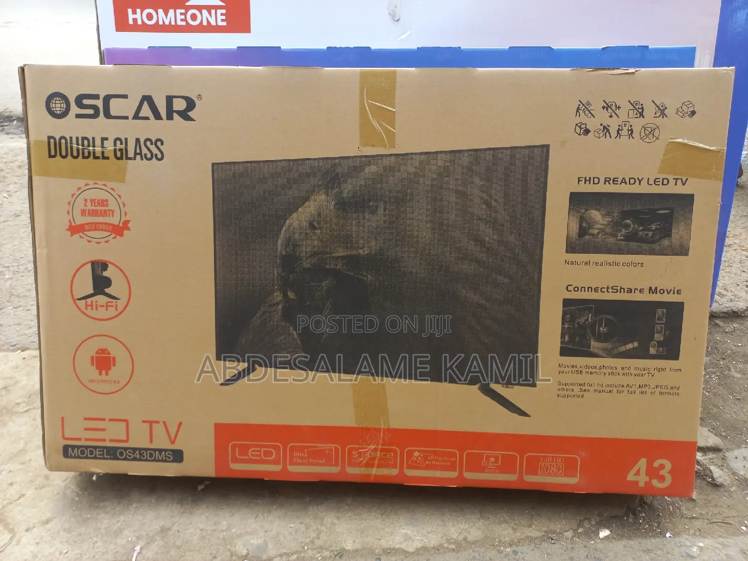 Oscar Smart Android Tv 43 Inch