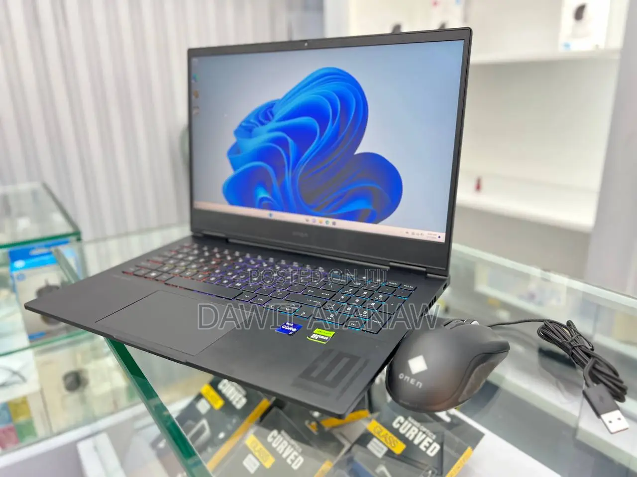 New Laptop HP Omen 16 16GB Intel Core I9 SSD 1T