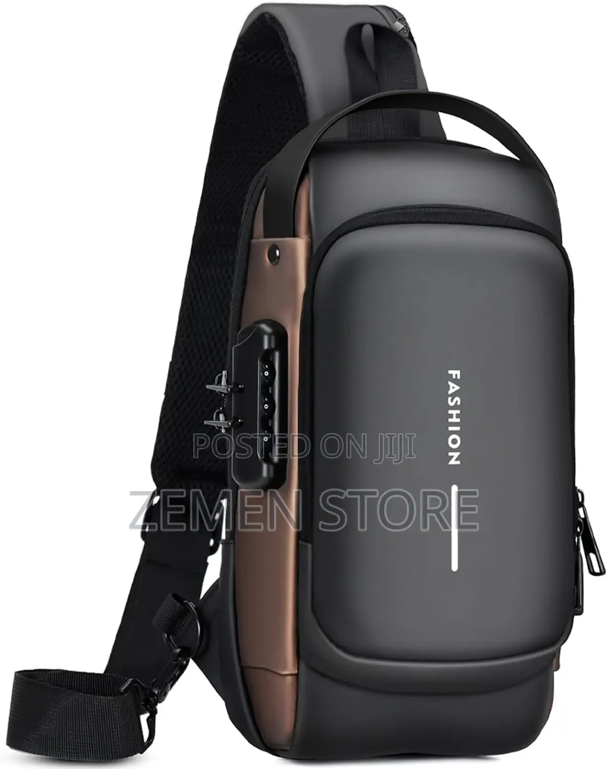 ለአያያዝ ምቹ የሆኑ ለሌባ የማይመች ባለ ቁልፍ ጠንካራ ቀለል ያለ Mini Crossbag