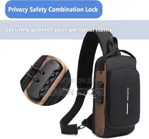 Photo - ለአያያዝ ምቹ የሆኑ ለሌባ የማይመች ባለ ቁልፍ ጠንካራ ቀለል ያለ Mini Crossbag