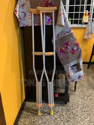 Photo - Crutch Axillary Walking Stick Aluminium