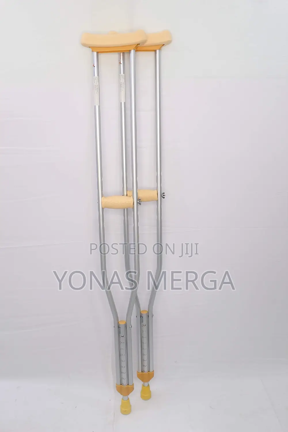 Crutches Adjustable Height,1pair,Adult Tall(5'10"To6'6")