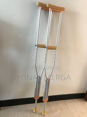 Crutches Adjustable Height,1pair,Adult Tall(5'10"To6'6")