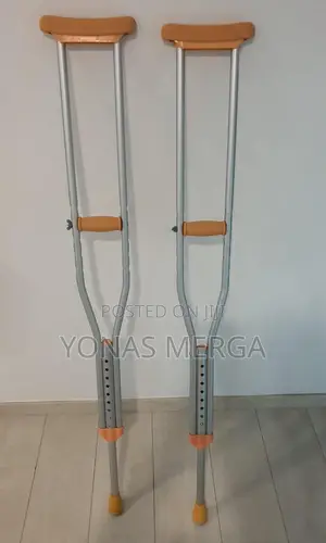 Crutches Adjustable Height,1pair,Adult Tall(5'10"To6'6")