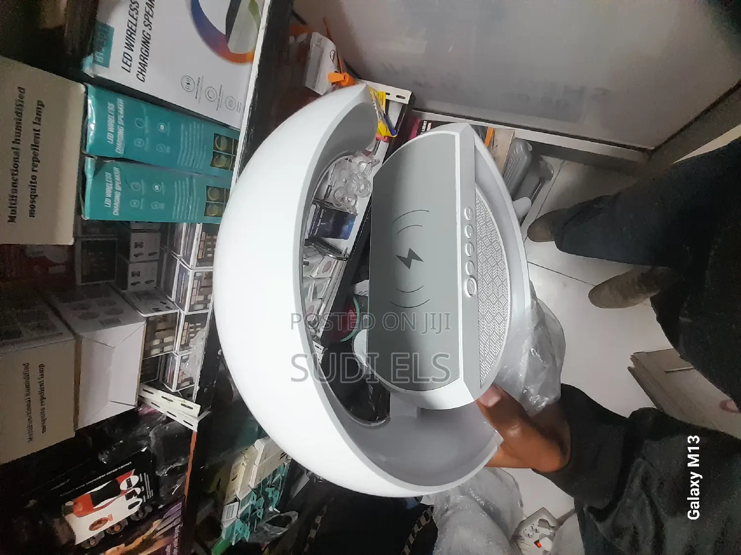 LED Wireless Charging Speaker