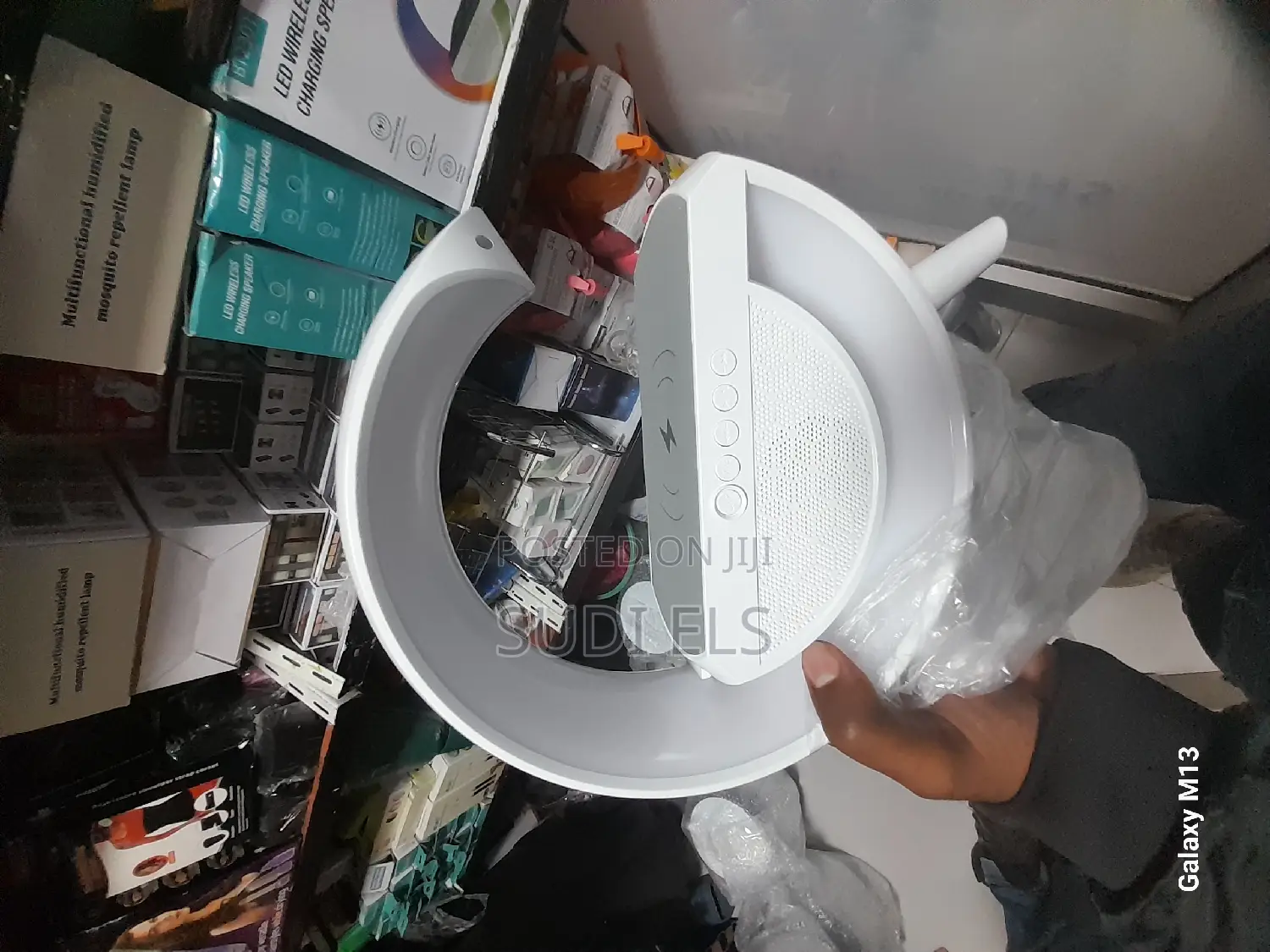 LED Wireless Charging Speaker