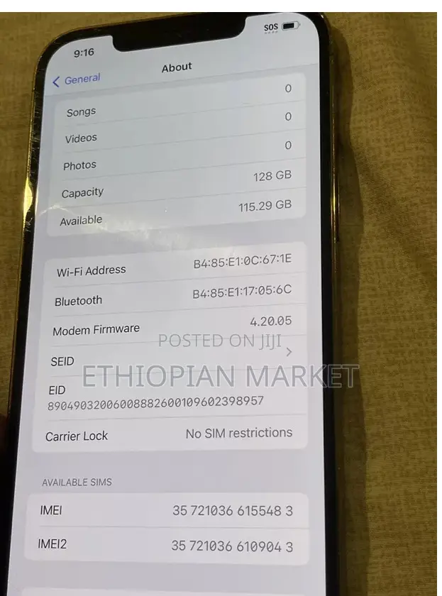 Apple iPhone 12 Pro Max 128 GB Gold