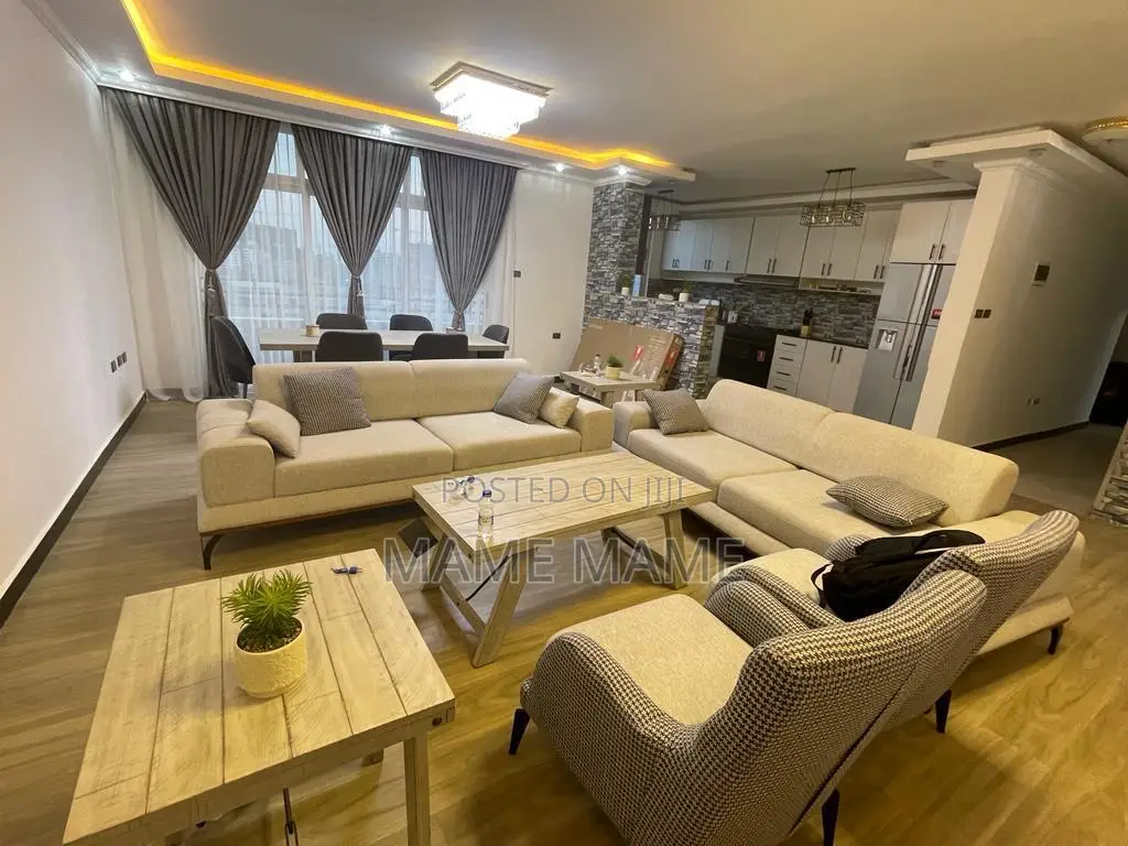 Furnished 3bdrm Apartment in Addis Abeba, Kirkos for rent