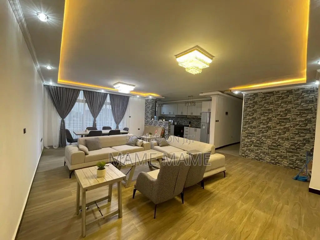 Furnished 3bdrm Apartment in Addis Abeba, Kirkos for rent