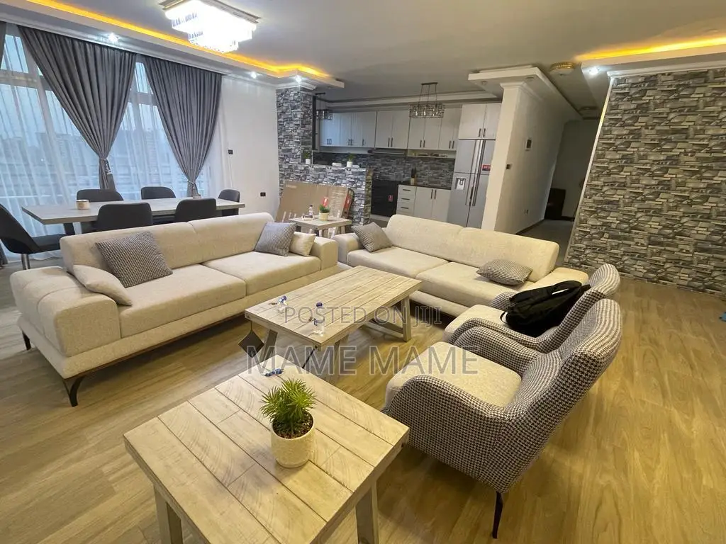 Furnished 3bdrm Apartment in Addis Abeba, Kirkos for rent