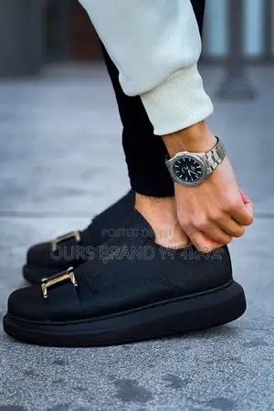 Photo - High Master Quality 
Checkich CH297 Brown S.T Men's Shoes