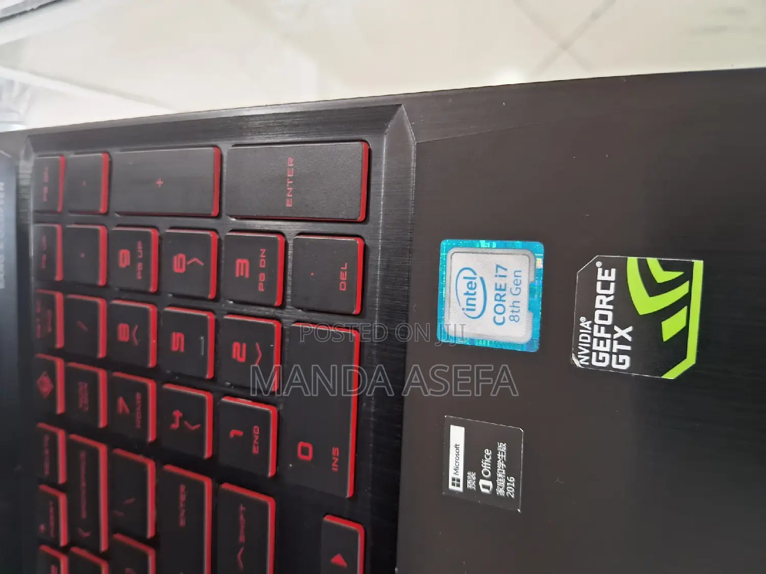 New Laptop HP Omen X 16GB Intel Core I7 SSD 512GB