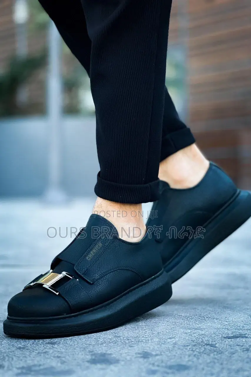 High Master Quality Checkich CH297 Brown S.T Men's Shoes