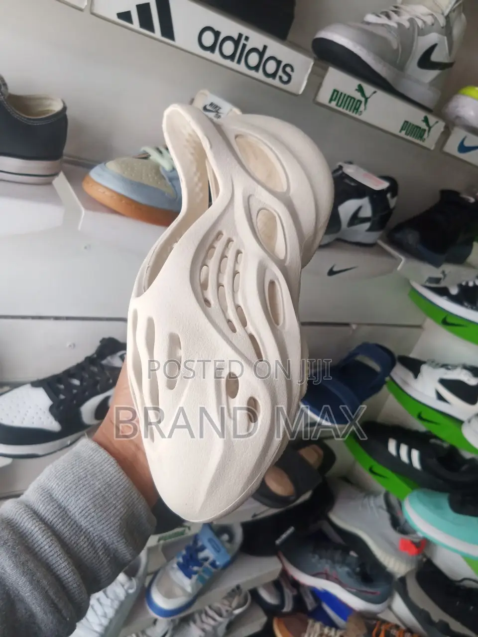 Yeezy Foam Runner Slides in Arada Shoes, Brand Max