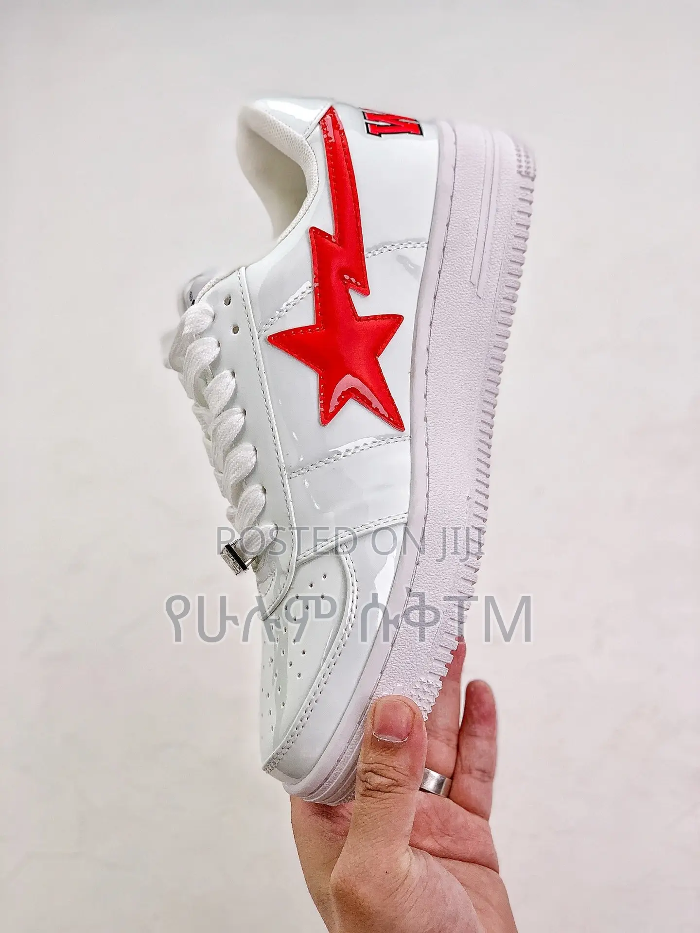Original Bape Sta ‘A Bathing Ape’ White Shark Shoes