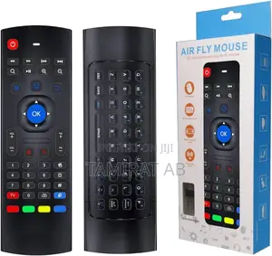 Air Fly Mouse Remote With Mini Wireless Keyboard - Mx3