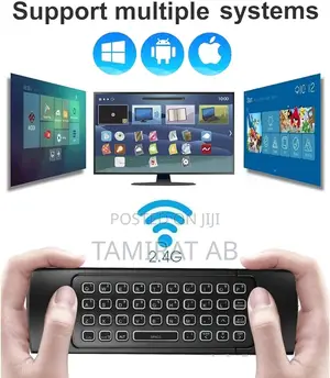 Air Fly Mouse Remote With Mini Wireless Keyboard - Mx3