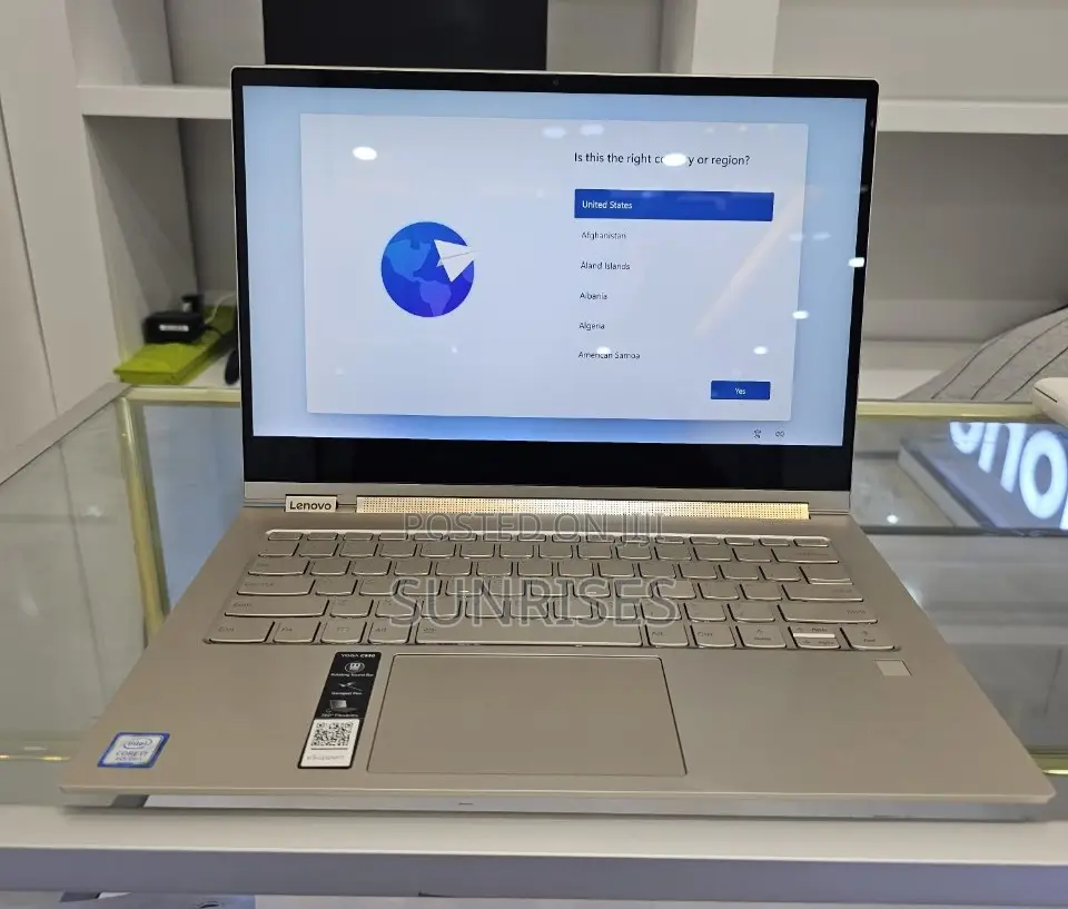 New Laptop Lenovo ThinkPad Yoga 16GB Intel Core I7 SSD 512GB