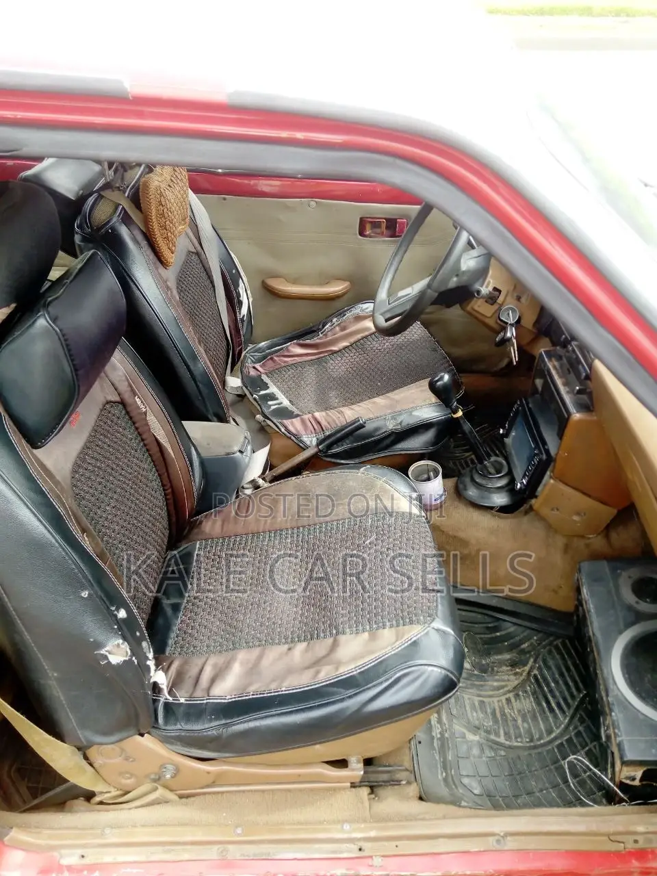 Toyota Starlet 1985 Red