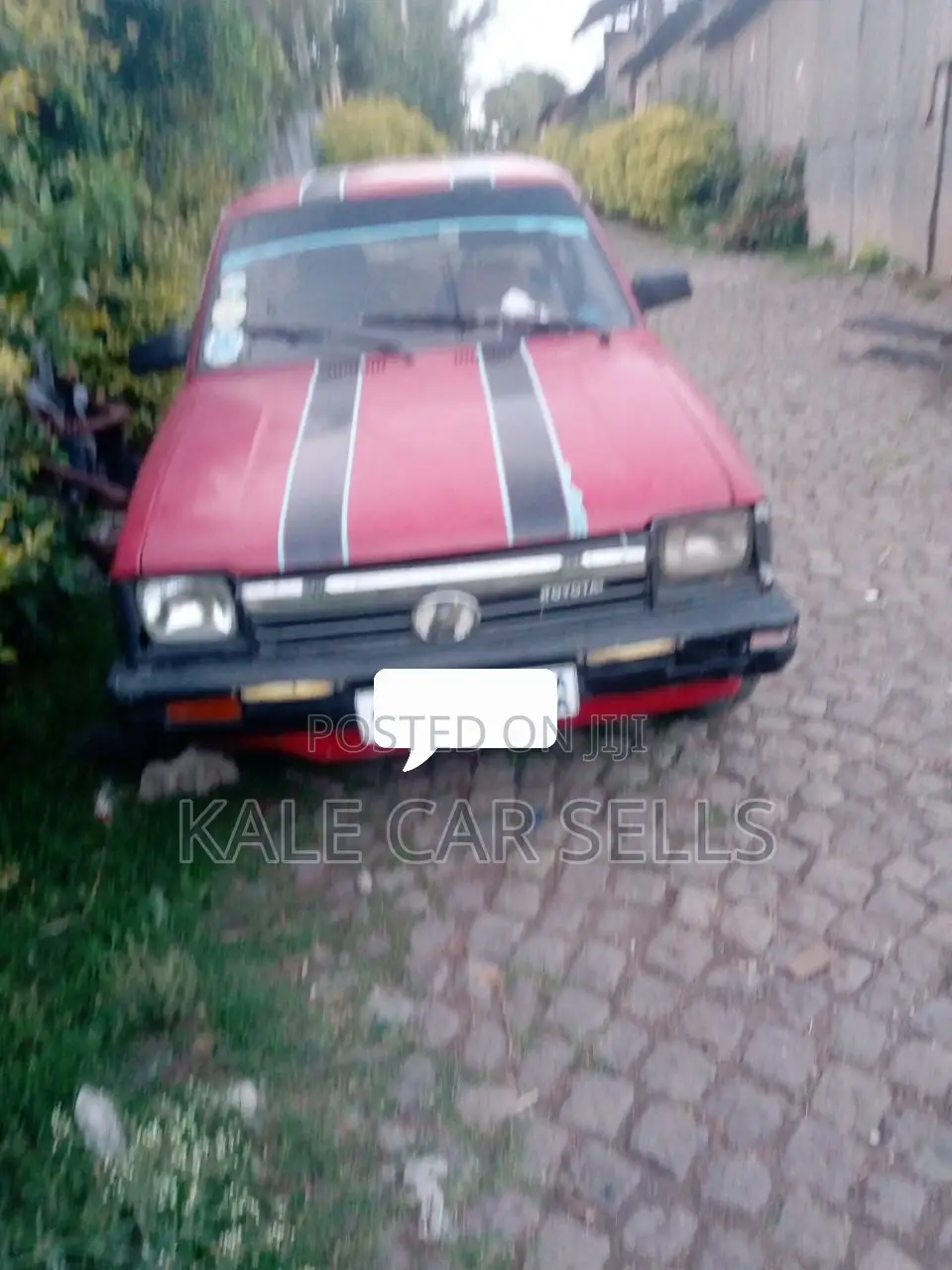 Toyota Starlet 1985 Red