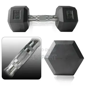 Rubber Dumbbell( ዳምቤል 5 20,)