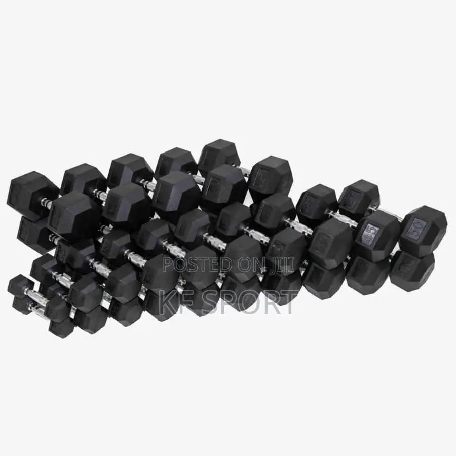 Rubber Dumbbell( ዳምቤል 5 20,)