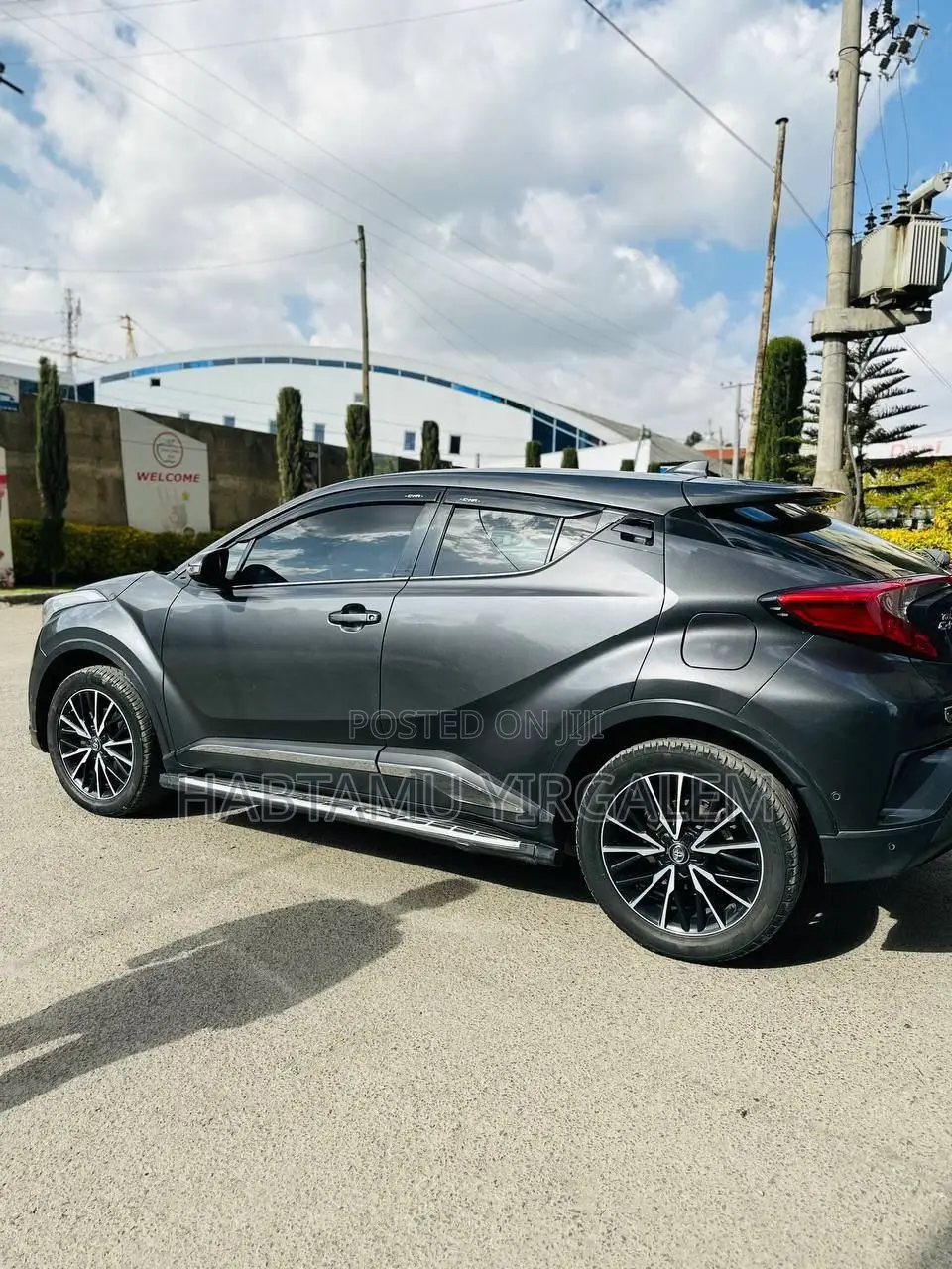 Toyota C-HR 2017 Matt Black