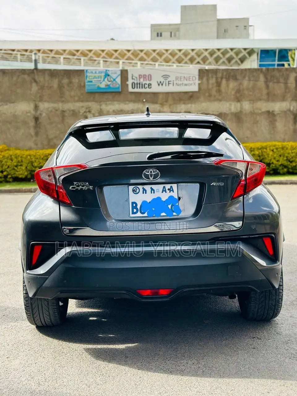 Toyota C-HR 2017 Matt Black