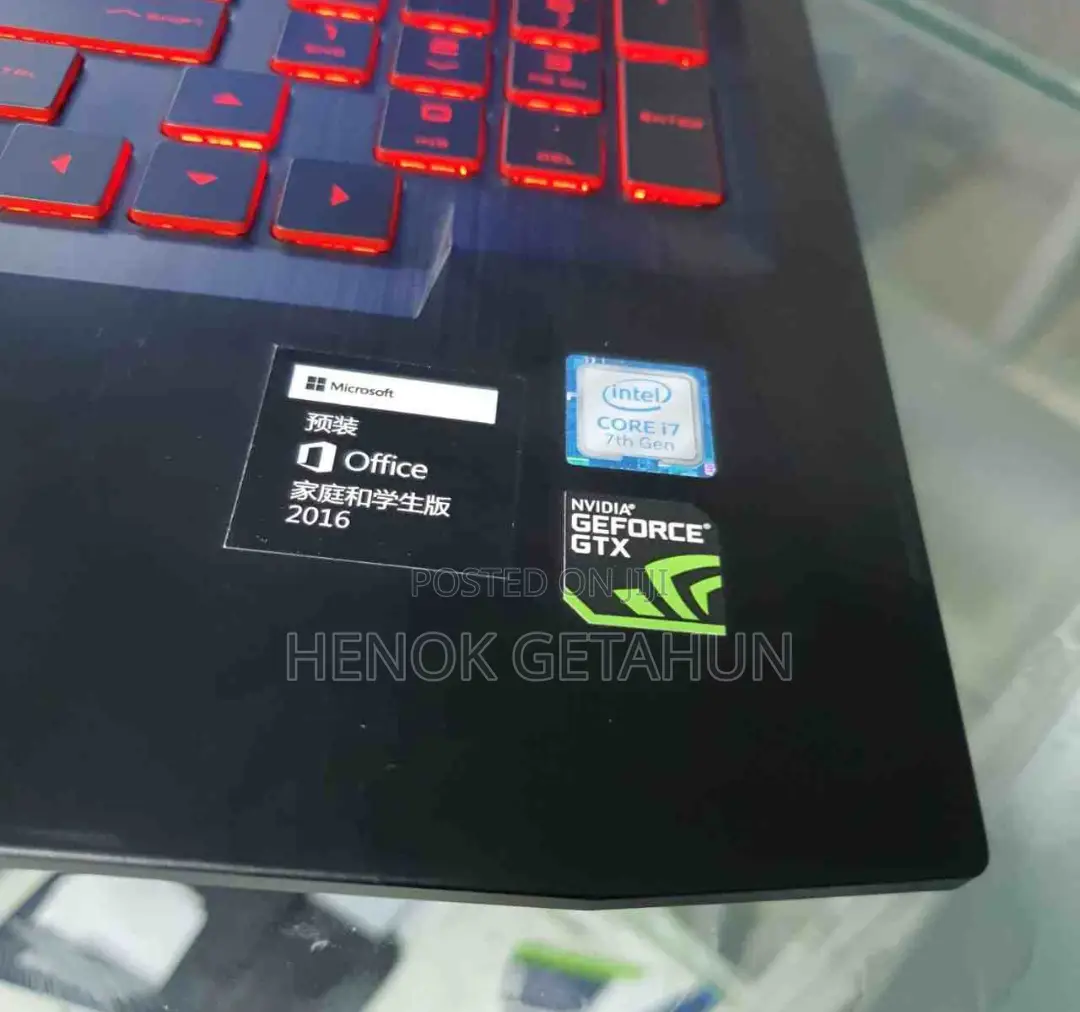 New Laptop HP Omen 15 16GB Intel Core I7 SSD 512GB