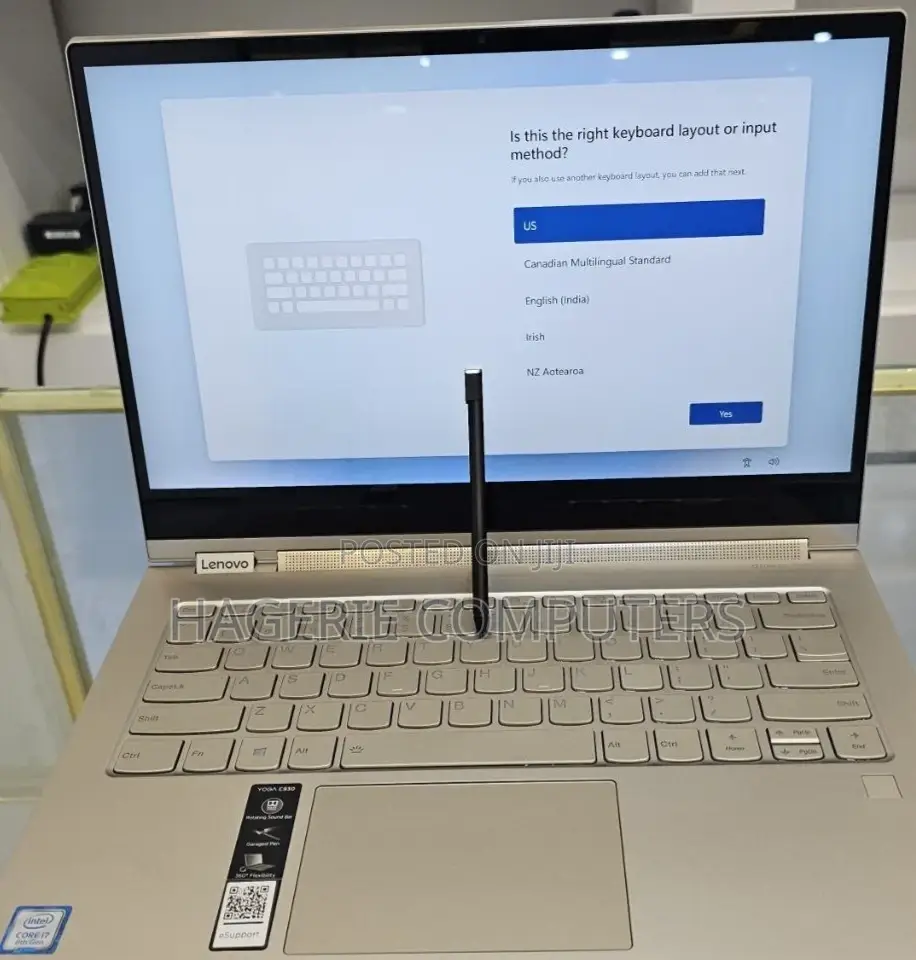 New Laptop Lenovo 16GB Intel Core I7 SSD 512GB