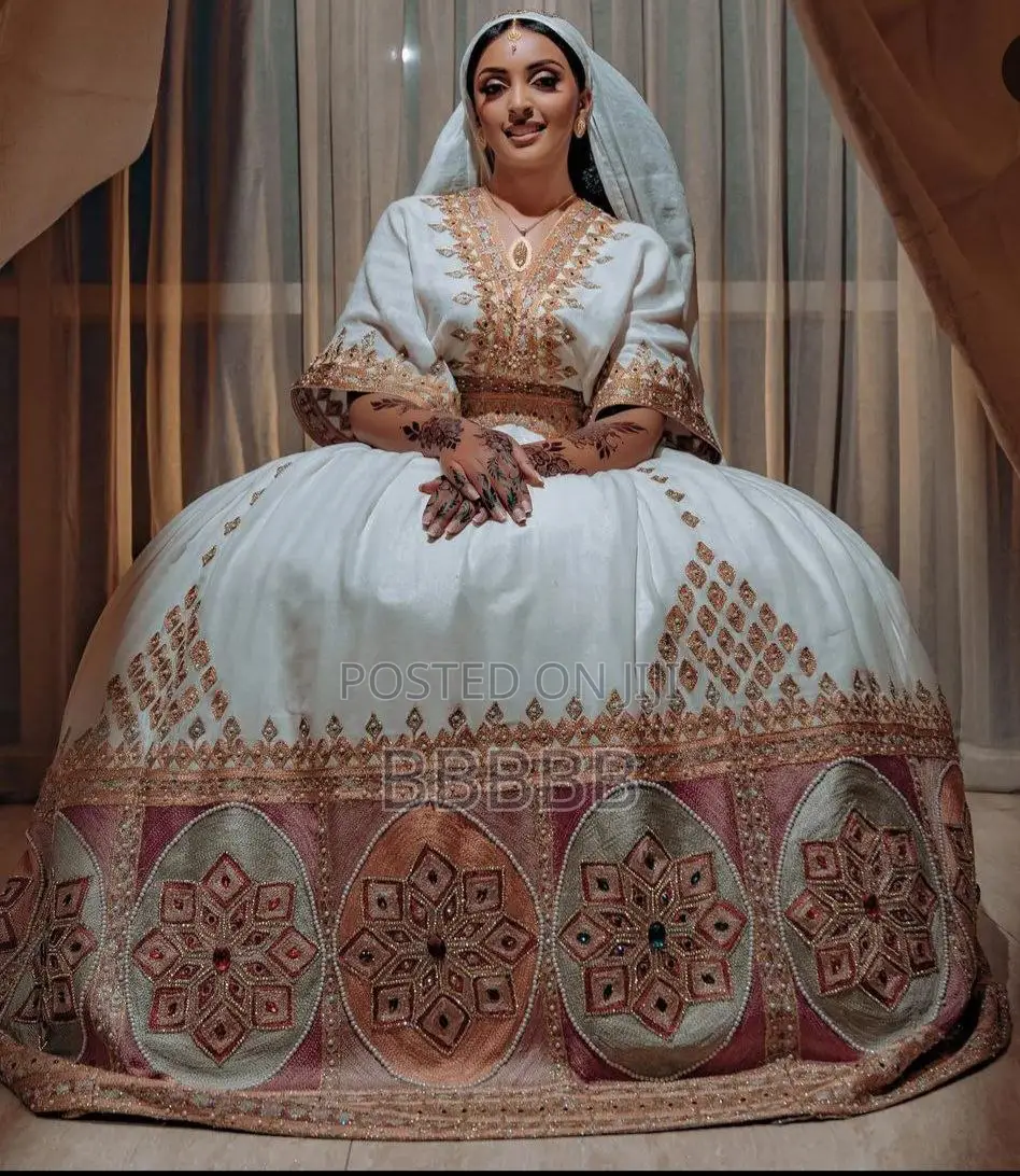 ሀባሻ ቀሚስ ካሉበት ሆነው ይዘዙን ለሙሽሮች ዋጋ እንቀንሳለን