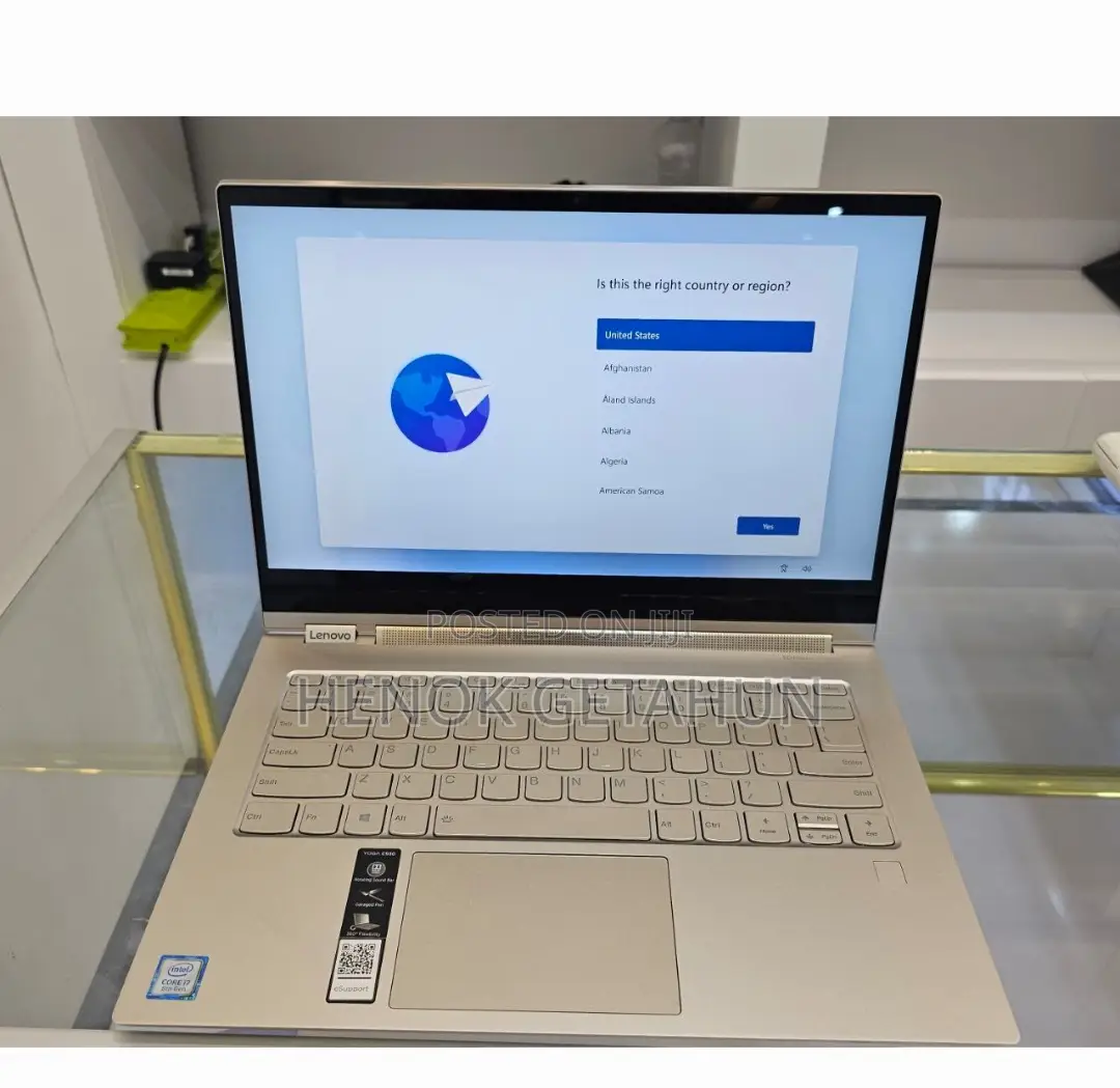 New Laptop Lenovo ThinkPad Yoga 16GB Intel Core I7 SSD 512GB