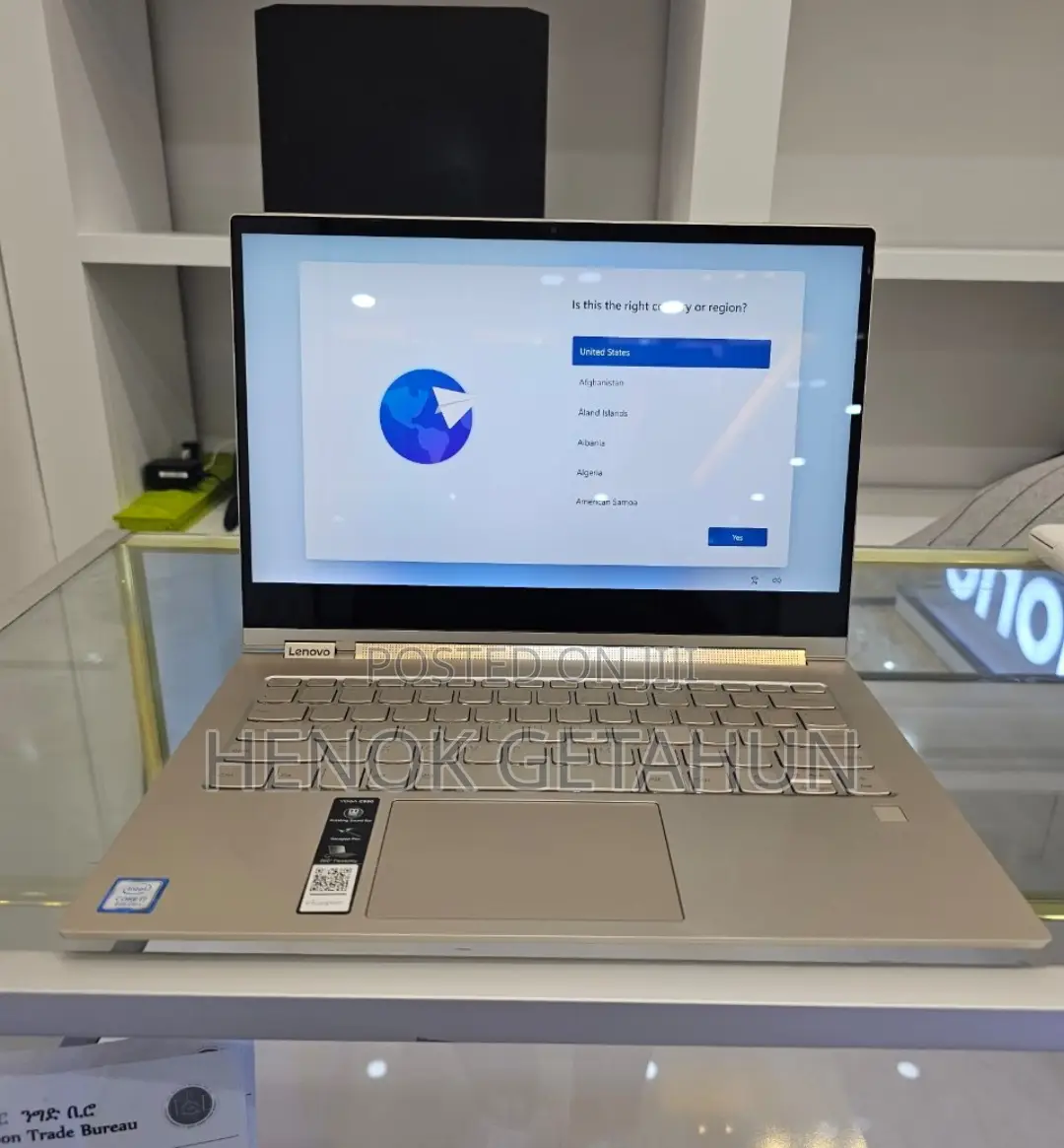 New Laptop Lenovo ThinkPad Yoga 16GB Intel Core I7 SSD 512GB