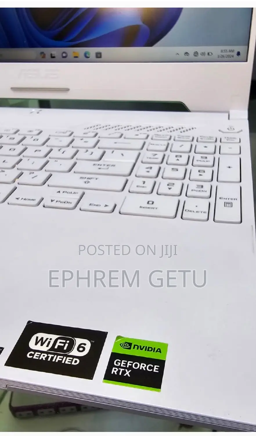 New Laptop Asus TUF Gaming A15 16GB AMD Ryzen 7 SSD 1T