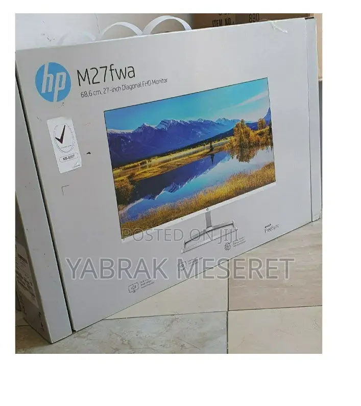 Brand New With Cartoon Hp 27" Inch Monitor