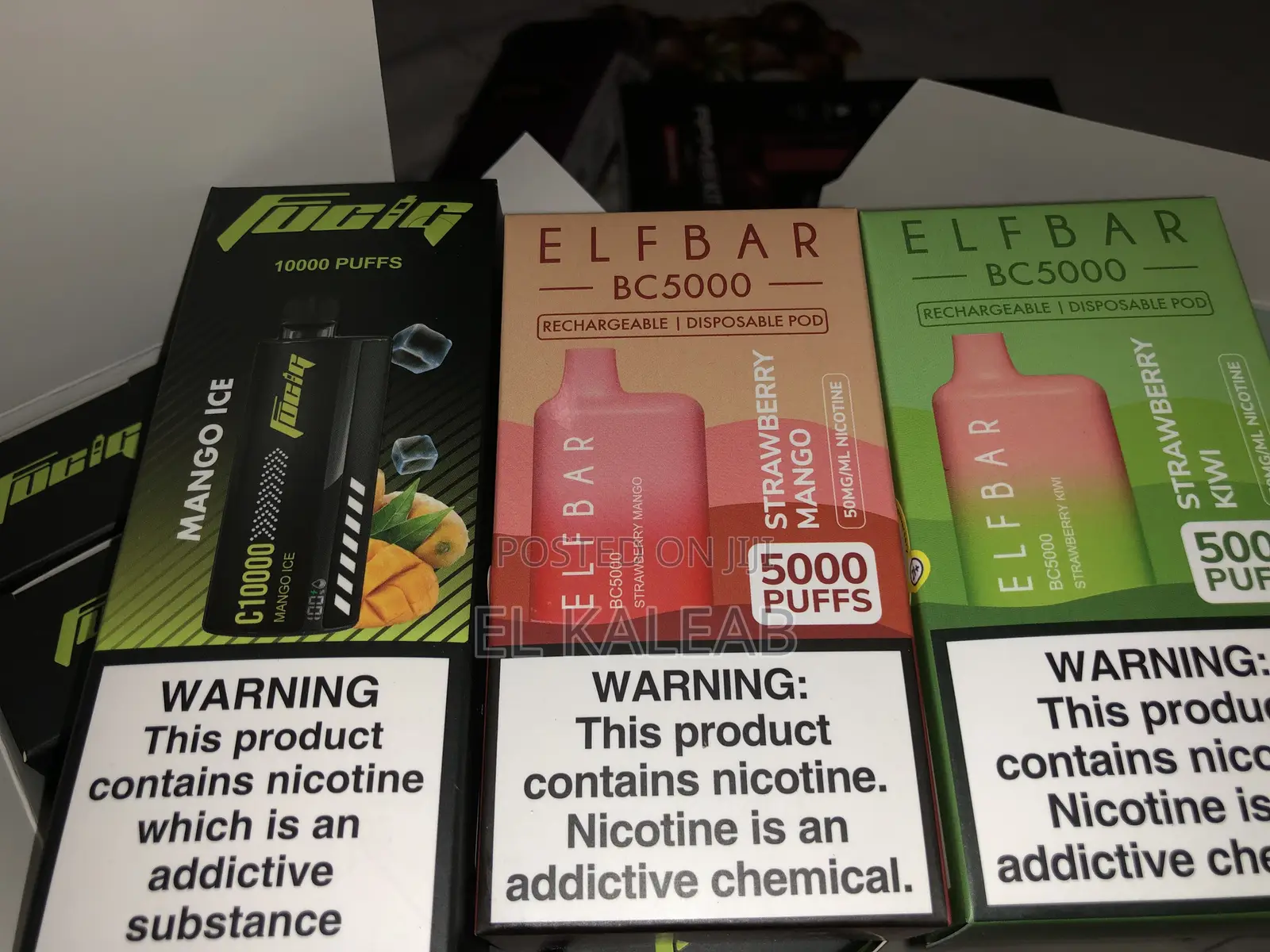 Disposable and Rechargeable Vapes in Different Flavours