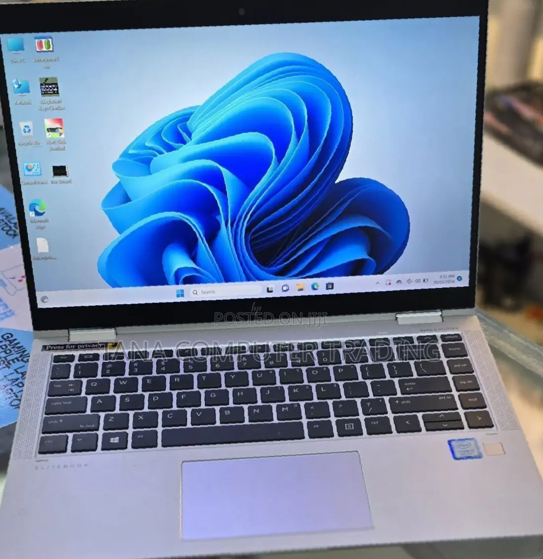 New Laptop HP EliteBook X360 1030 G8 16GB Intel Core I7 SSD 512GB