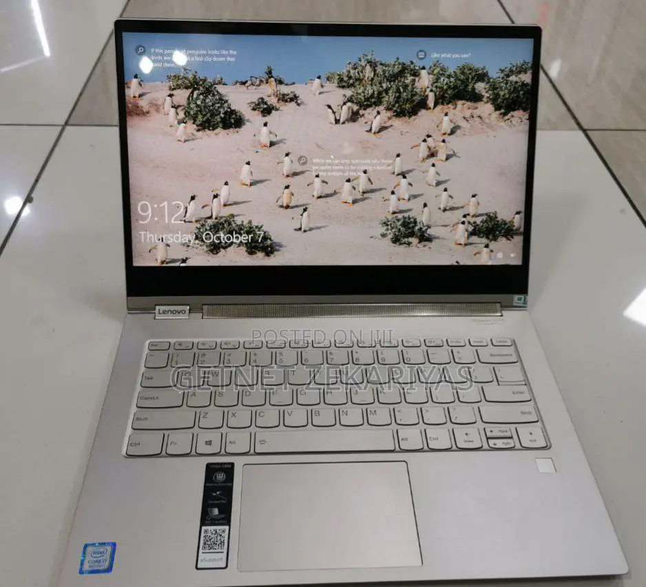 New Laptop Lenovo Yoga C930 16GB Intel Core I7 SSD 512GB