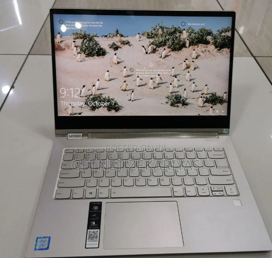 New Laptop Lenovo Yoga C930 16GB Intel Core I7 SSD 512GB