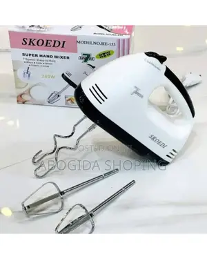 Photo - Skoedi Hand Mixer የእንቁላልና ሊጥ መምቻ