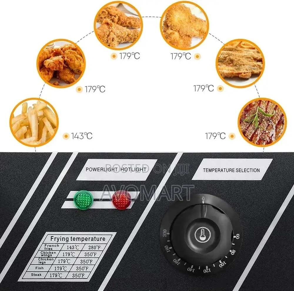 Nima Deep Fryer Electric 6l