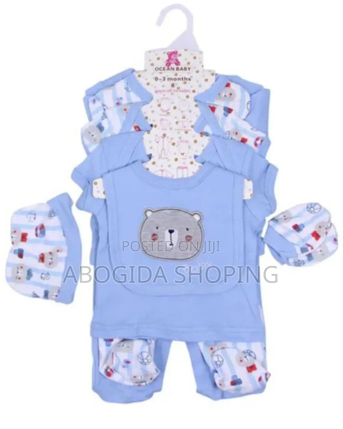 Ocean Baby 8 PCS Set Cloth