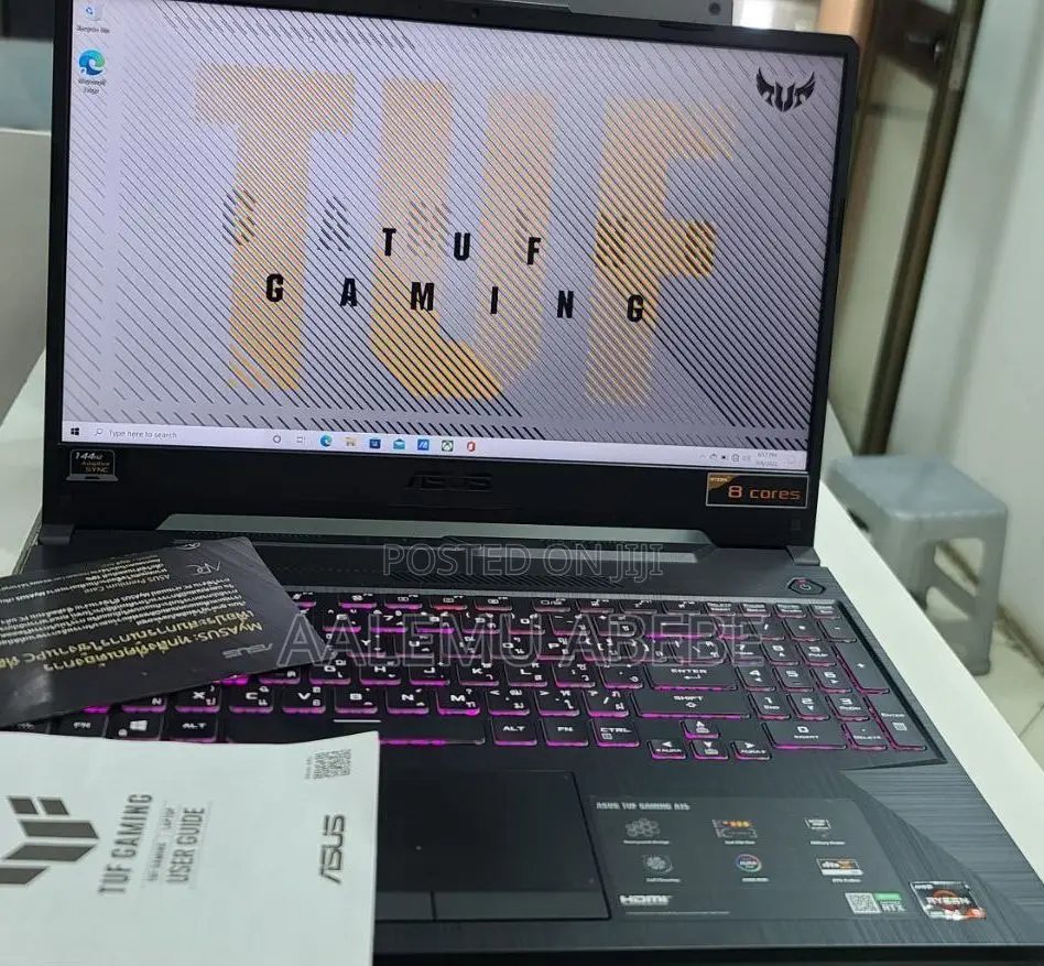 New Laptop Asus TUF Gaming A15 16GB AMD Ryzen 7 SSD 1T