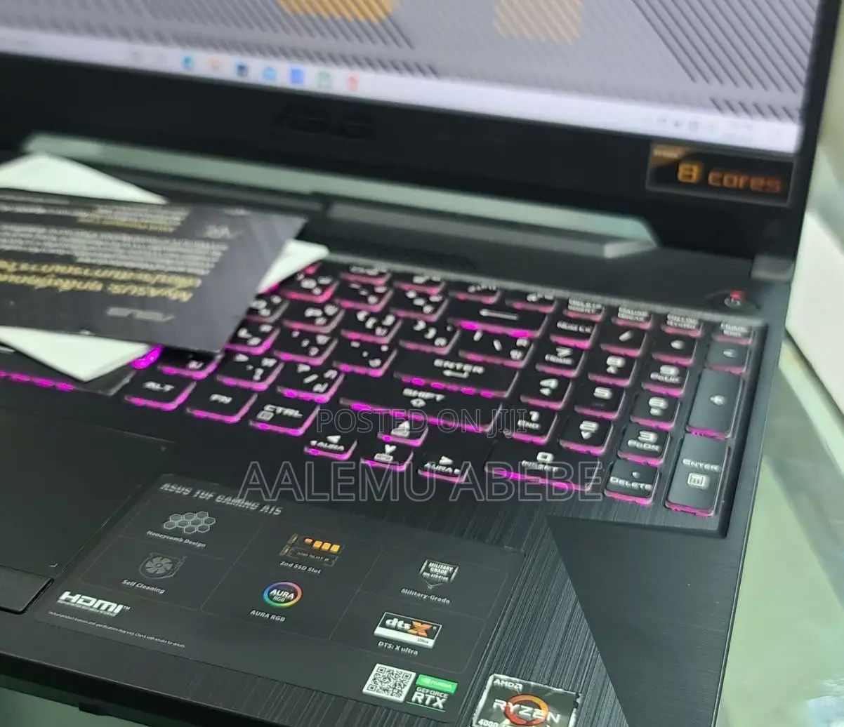 New Laptop Asus TUF Gaming A15 16GB AMD Ryzen 7 SSD 1T