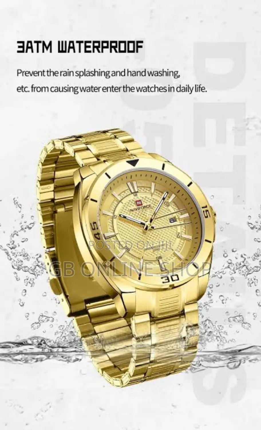 NAVIFORCE 9210 Waterproof Quartz Watch