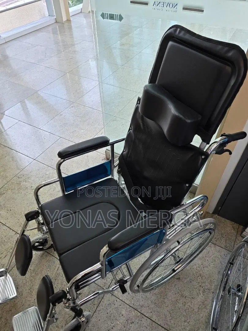 Toilet-Wheelchair Comfortable for Independence or Caretaker