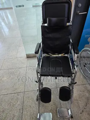 Toilet-Wheelchair Comfortable for Independence or Caretaker